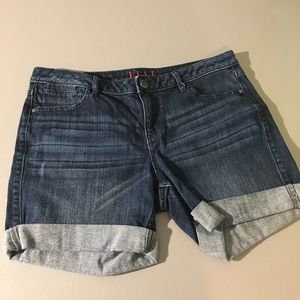 Elle Distressed Jean Shorts 10